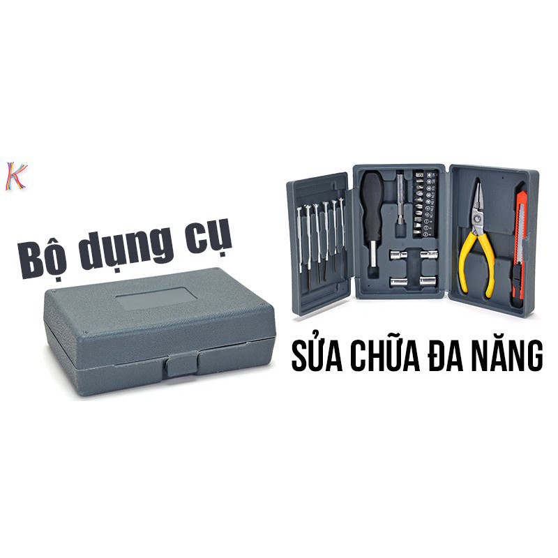 Bộ tua vít sửa chữa 24 món đa năng chuyên dụng hàng cao cấp, Bộ vít đa năng chuyên nghiệp.