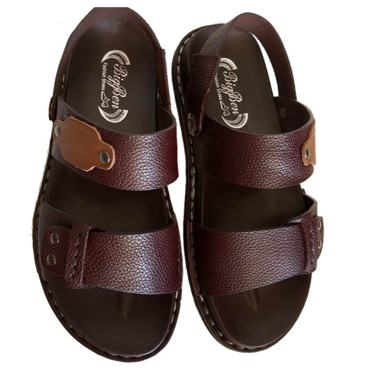 Sandal Nam BIGBEN Da Bò Thật Cao Cấp SD61