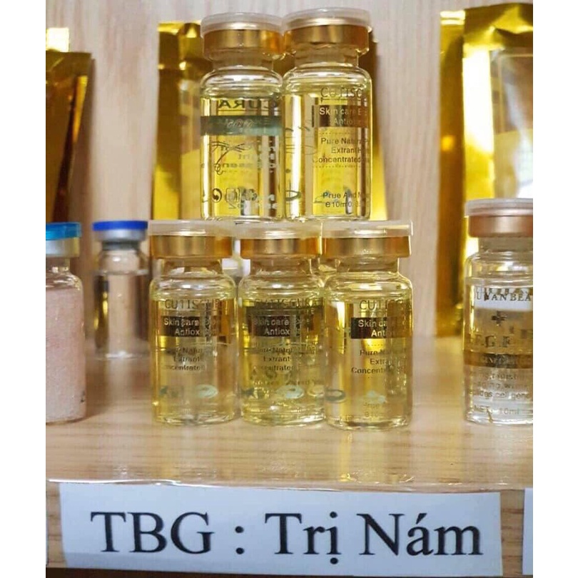 Tế bào gốc Cutiscura mờ mụn, trắng da, trẻ hoá, nám