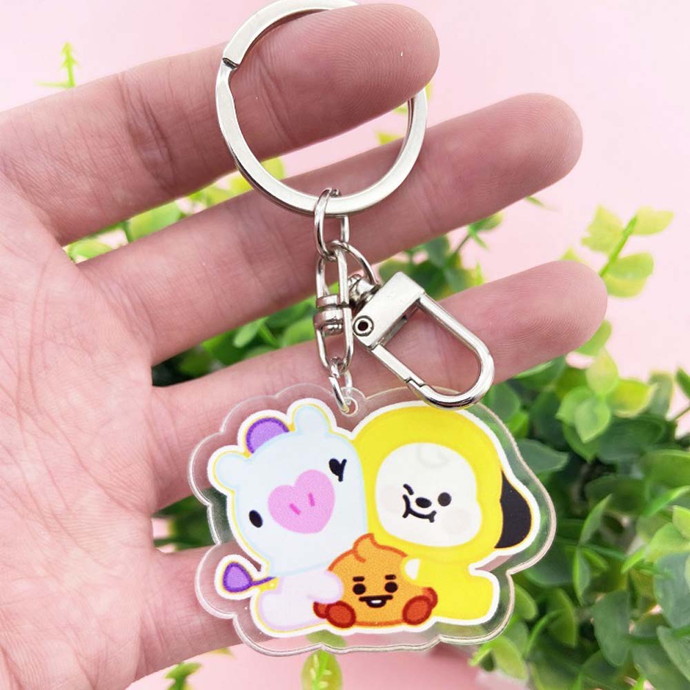 Móc Khóa Xinh Xắn Cho Fan Của Bts