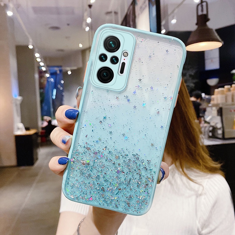 Ốp Lưng Kim Tuyến Trong Cho Điện Thoại Samsung A51 A71 J7Prime J4Plus J6Plus J6 2018