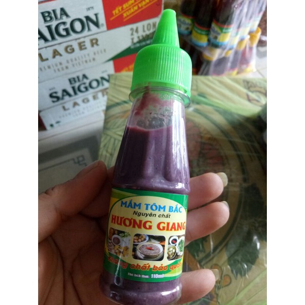 Mắm tôm chai mini  110ml  hương giang siêu -ngon