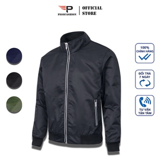 Áo khoác dù nam thoáng mát cao cấp dây kéo dạ quang thời trang Pigofashion AKD36 -N3- chọn màu