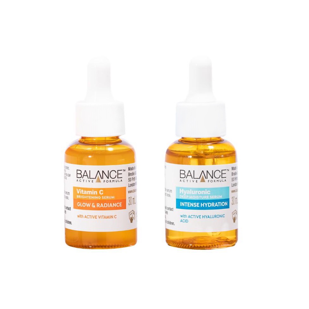 Serum Balance Active Formula combo Vitamin C và Niacinamide 30ml