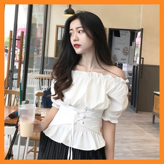 Sơ mi nữ kiểu trễ vai  [TTBK]