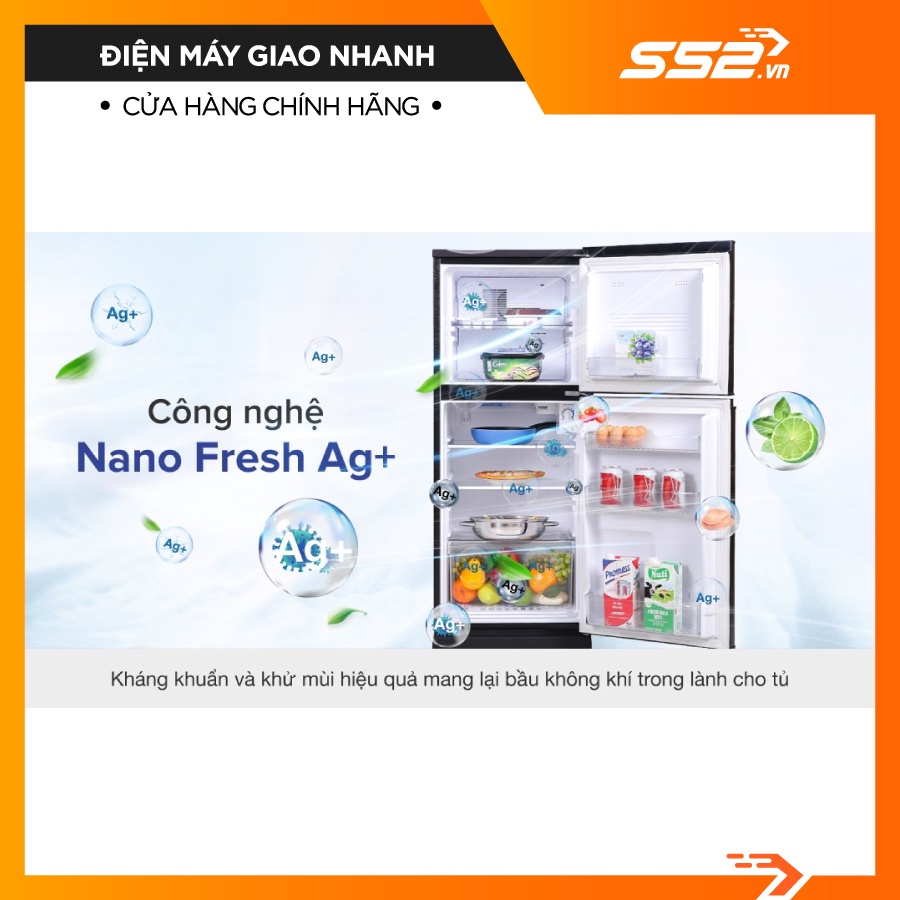 Tủ Lạnh Aqua 130 Lít AQR-T150FA - Hàng Chính Hãng
