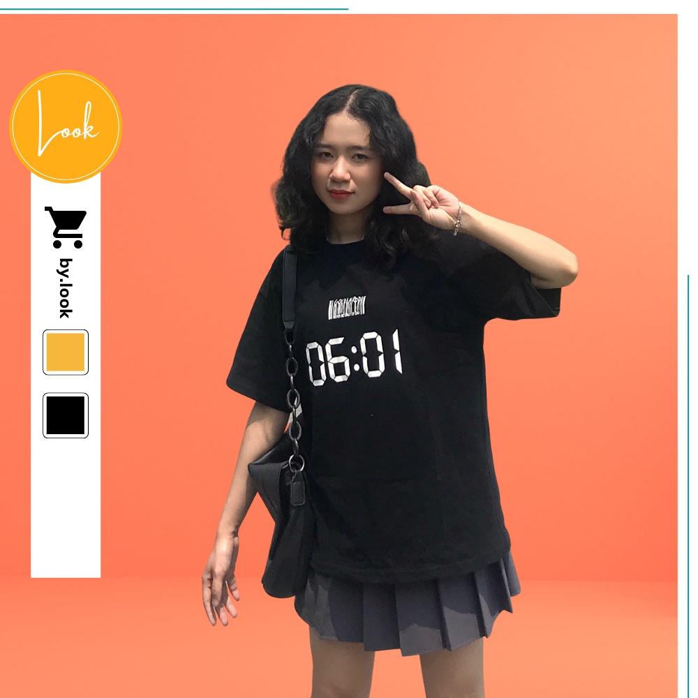 Áo thun unisex LM Time 6001 phông tay lỡ nữ form rộng Freesize | BigBuy360 - bigbuy360.vn