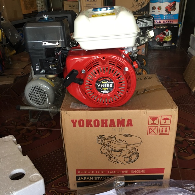 [Giảm-55%] Máy Nổ Động Cơ Xăng Yokohama 5.5hp