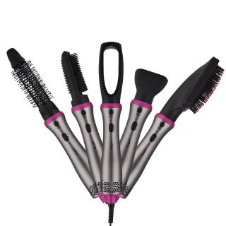 Máy sấy tạo kiểu tóc CkeyiN 5 trong 1 với chế độ không khí nóng lạnh tạo kiểu tóc xoăn thẳng