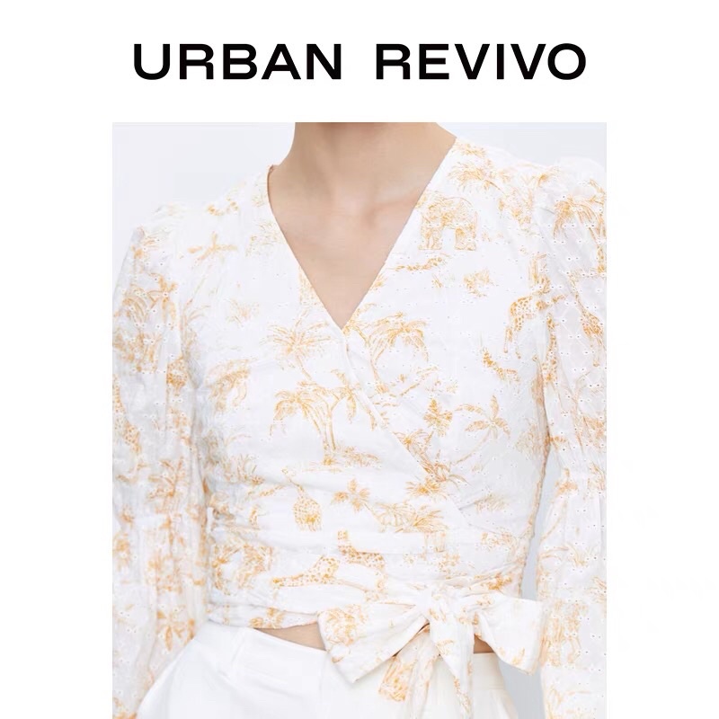 Áo hoa vàng Urban Revivo
