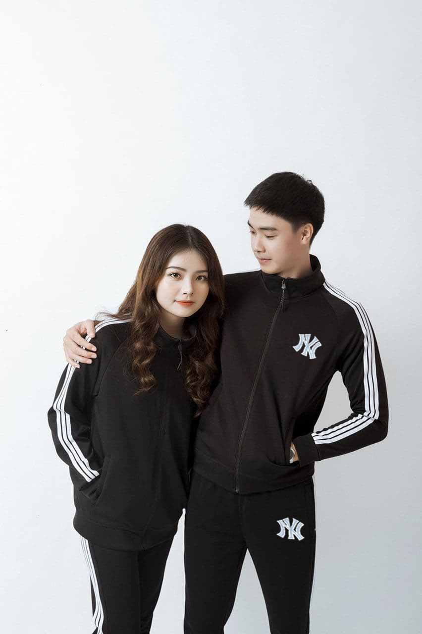 Bộ thể thao Unisex LISANNA Chất Umi hàn cao cấp co dãn 4 chiều logo thêu | BigBuy360 - bigbuy360.vn