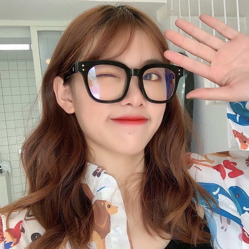 Kính giả cận chữ V nam nữ phong cách Hàn Quốc - Kính mắt thời trang V0_LOOK