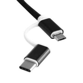 Cáp Sạc Nhanh 2 Trong 1 Usb 2.0 Sang Usb 3.1 Type C & Micro Usb