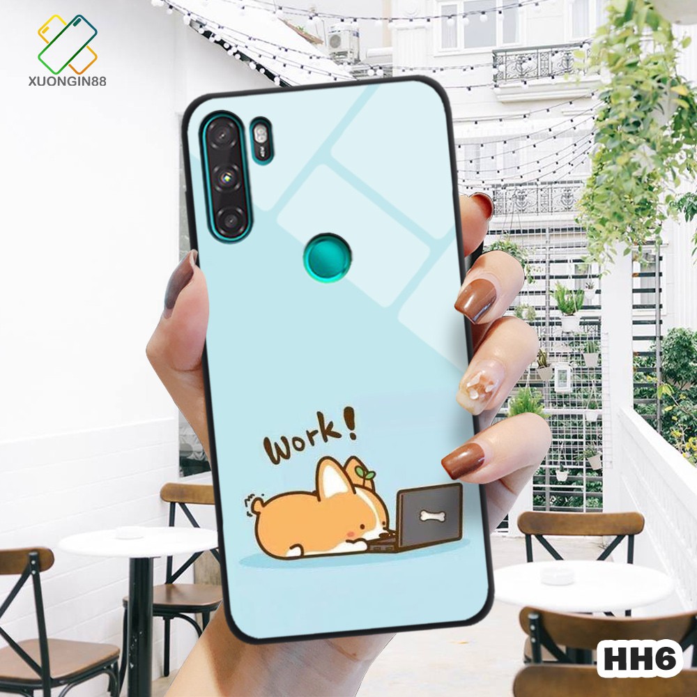 Ốp lưng VSMART ACTIVE 3 kính cường lực hoạt hình cưng xỉu