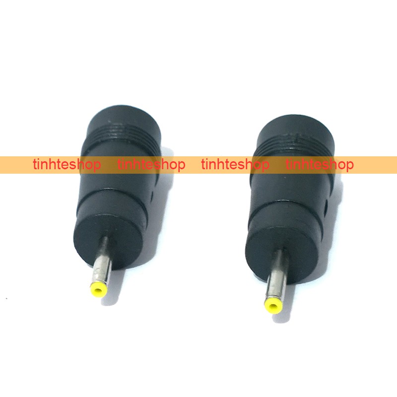 Đầu rắc chuyển nguồn 5.5x2.1mm sang chân bé 2.5x0.7mm - Rắc chuyển nguồn điện DC chân to 5,5x2,1mm ra 0,7mm
