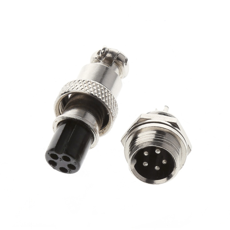Đầu Nối Dây Điện 12mm 2 / 3 / 4 / 5 / 6 Pin GX12