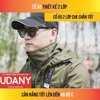 [HÀNG CHÍNH HÃNG] Áo chống nắng nam UDNY thoáng khí sau lưng túi bên trong chất kaki cực mát chống tia UV50 | BigBuy360 - bigbuy360.vn