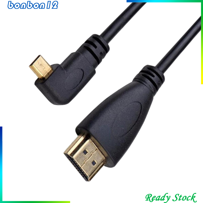 Dây cáp HDMI 0.5m chuyển đổi micro HDMI sang HDMI 2kx4k chất lượng cao chuyên dùng