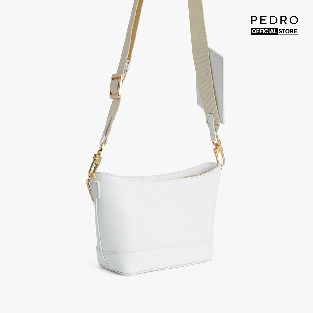 PEDRO - Túi đeo vai nữ hình thang phối dây xích PW2-76610048-41