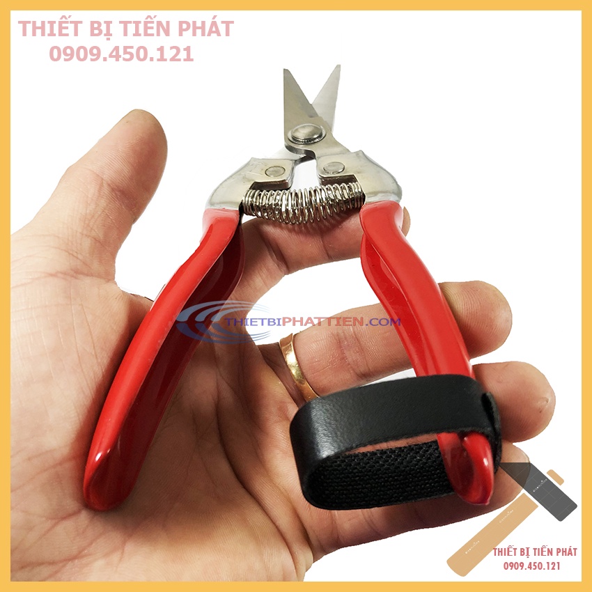 Kéo Cắt Cành, Tỉa Lá Cây Mũi Nhọn 42mm Gulibull Thép Sk5 Cao Cấp
