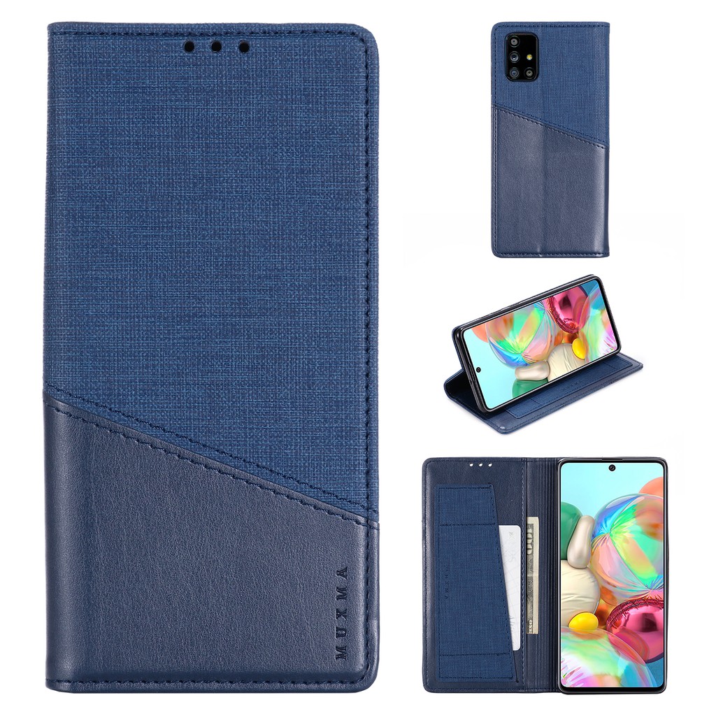 Bao Da Nắp Gập Có Ngăn Để Thẻ Cho Galaxy S 10 Lite Note 10 Lite A 71 A 51 Stand A 31 M 11 A