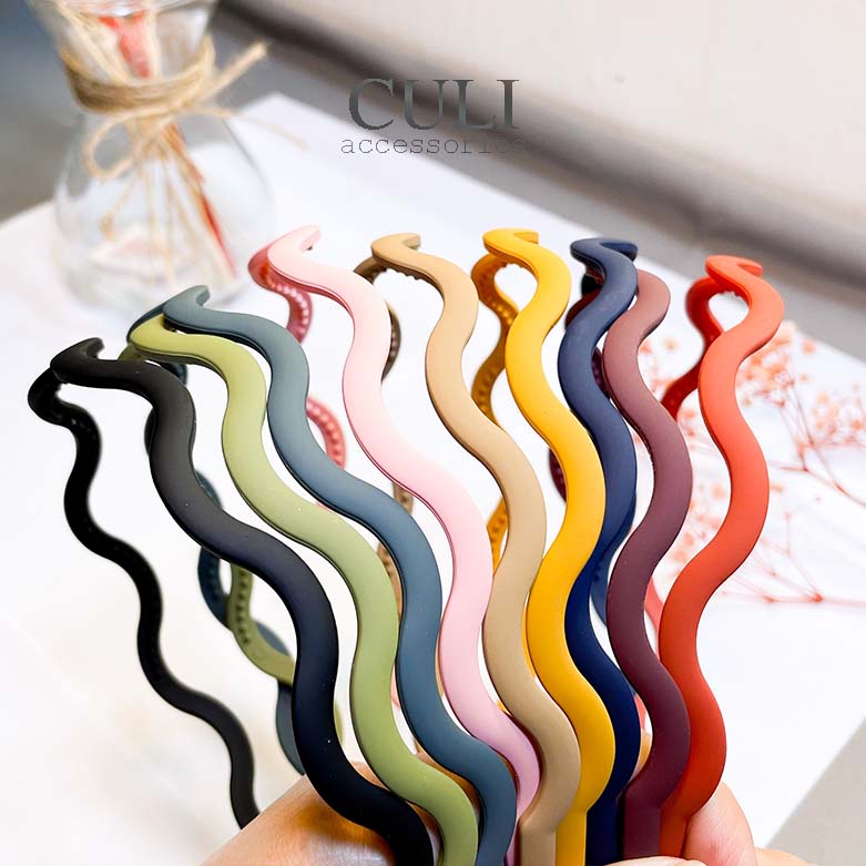 Băng đô cài tóc, Bờm cài tóc bản nhỏ nhiều màu xinh xắn - Culi accessories