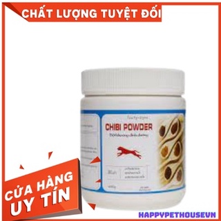 Chibi Powder 400gr - Bột khoáng dinh dưỡng chuyên tăng cân, tăng cơ, tăng hấp thụ cho thú cưng chó mèo