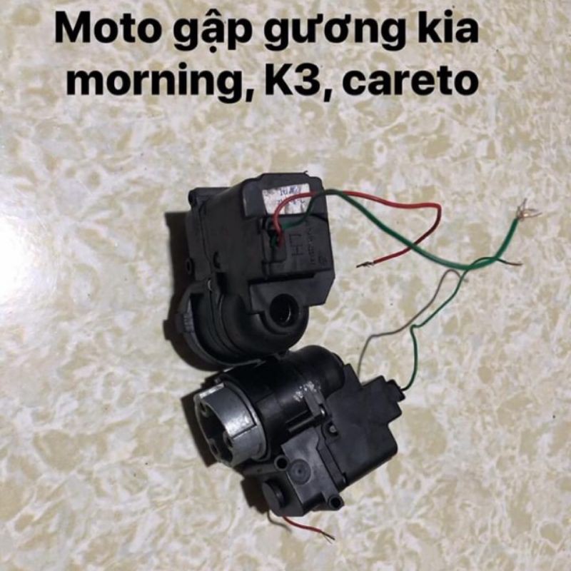 Motor gập gương kia morning K3 careto