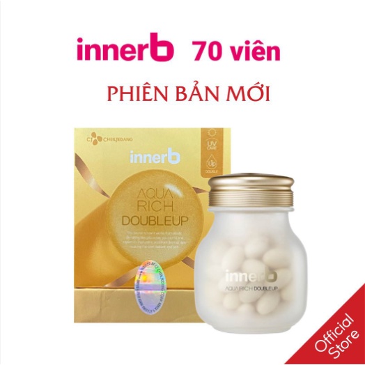 Viên Uống Cấp Nước Và Collagen InnerB Aqua Rich Double Up 70 viên