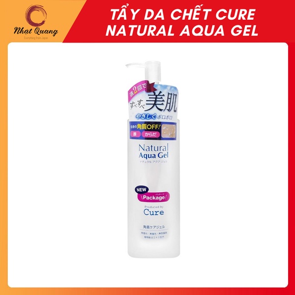 Tẩy da chết CURE Natural Aqua Gel 250ml /mẫu mới