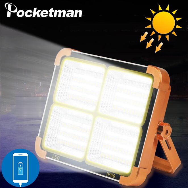 Đèn Led 300w 80000lm Siêu Sáng Chống Thấm Nước Sử Dụng Năng Lượng Mặt Trời