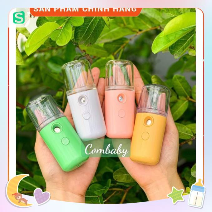 Máy Phun Sương - Xông Tinh Dầu Cầm Tay Xịt Khoáng MINI NANO
