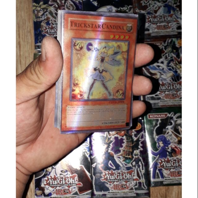 Sét 5 bộ có 125 thẻ bài Yugi_oh30 magic tiếng Anh bằng giấy bóng cứng rất đẹp