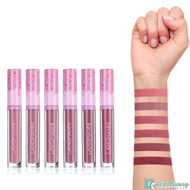 (Hàng Mới Về) Bộ 6 Son Môi Dạng Lỏng Dưỡng Ẩm Chống Thấm Nước Màu Sắc Gợi Cảm | BigBuy360 - bigbuy360.vn