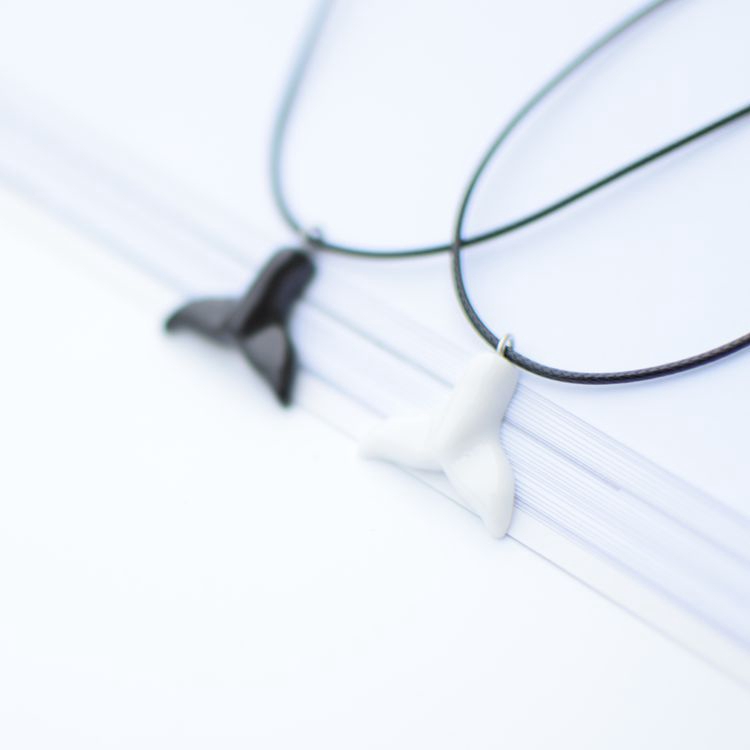 Dây Chuyền Mặt Hình Đuôi Cá Dễ Thương Cho Nữ