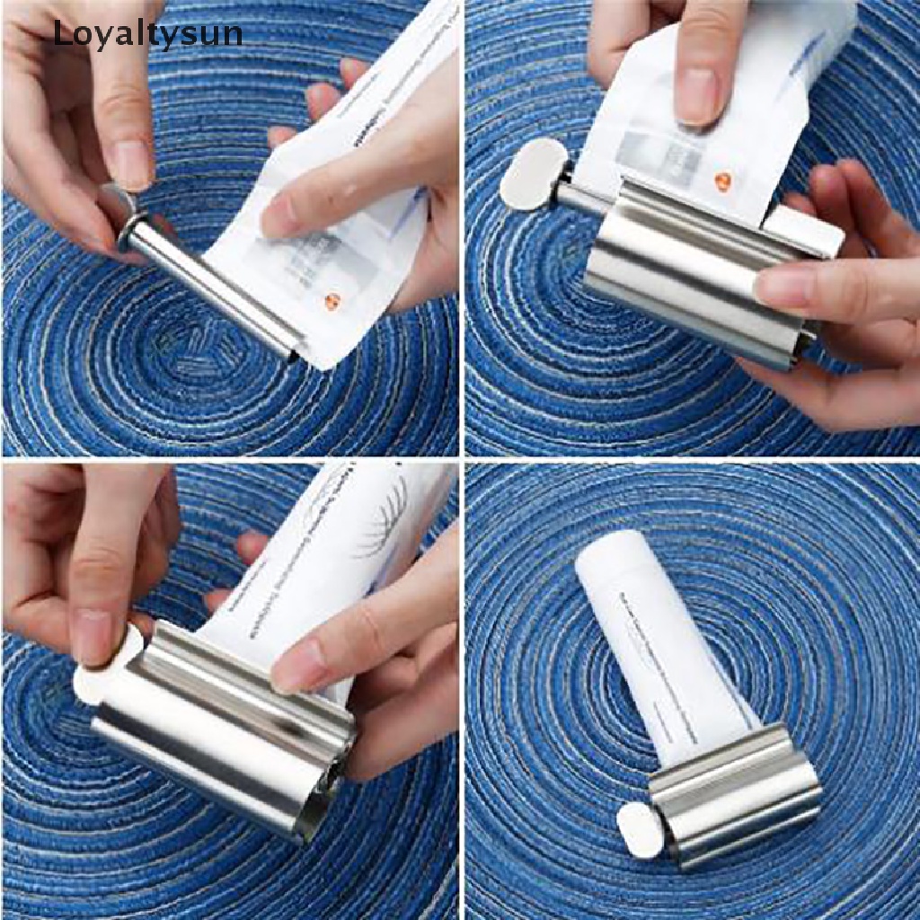 Dụng Cụ Nặn Kem Đánh Răng Bằng Thép Không Gỉ