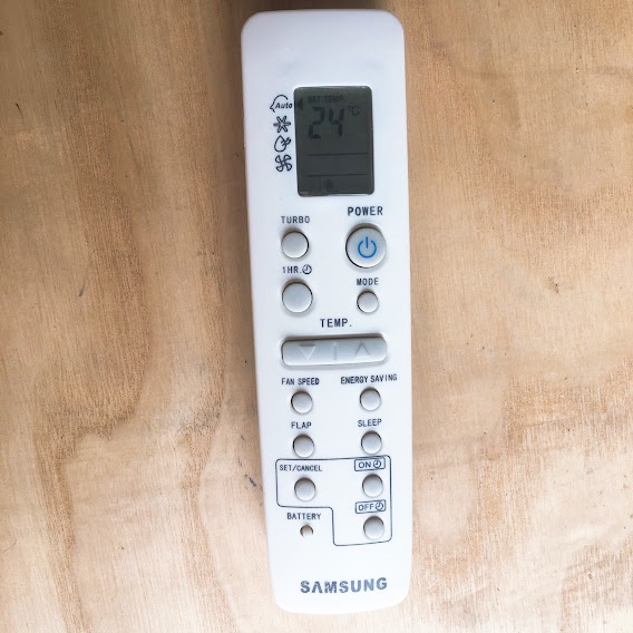 Remote máy lạnh Samsung [TẶNG KÈM PIN] Khiển remote điều hoà máy lạnh Samsung