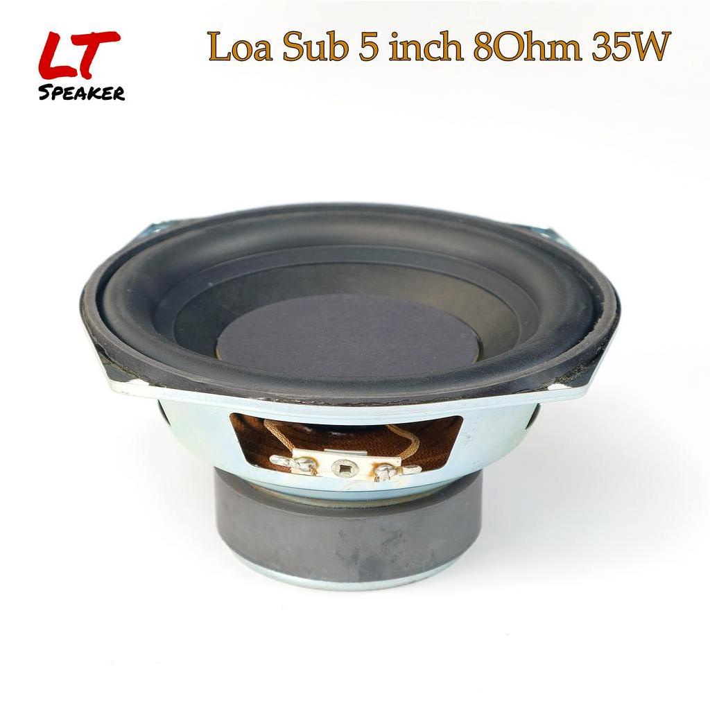 Củ loa sub loa siêu trầm 5 inch 8Ohm 35W chất lượng cao - LT Speaker