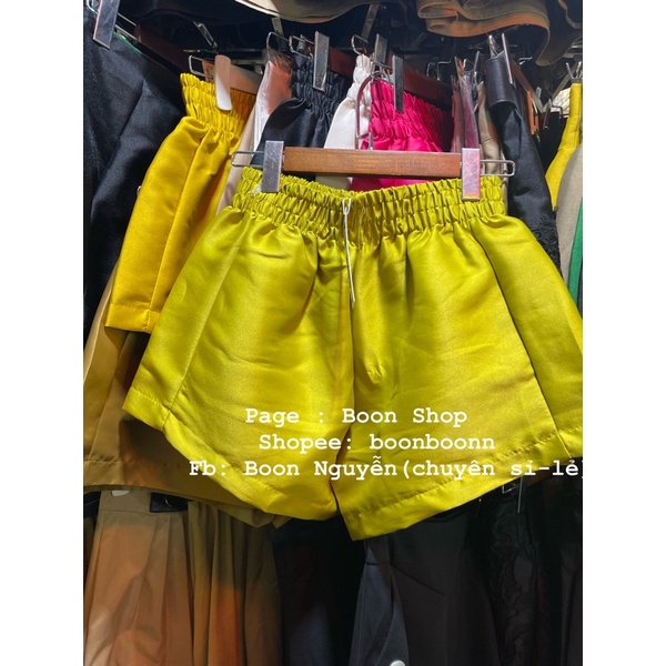 QUẦN SHORT PHỒNG TACTA MÀU MỚI 2 LỚP FROM ĐẸP MS14221 (B3- 2)