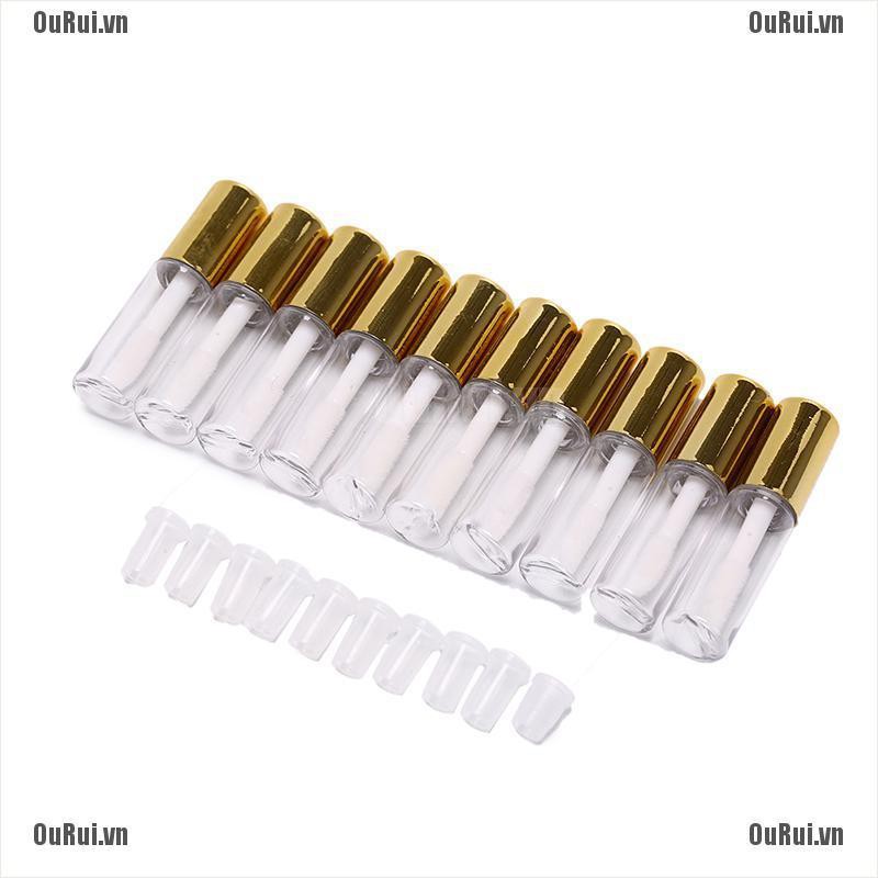 Set 10 Lọ Đựng Son Dưỡng Môi Dung Tích 1.2ml Tiện Dụng