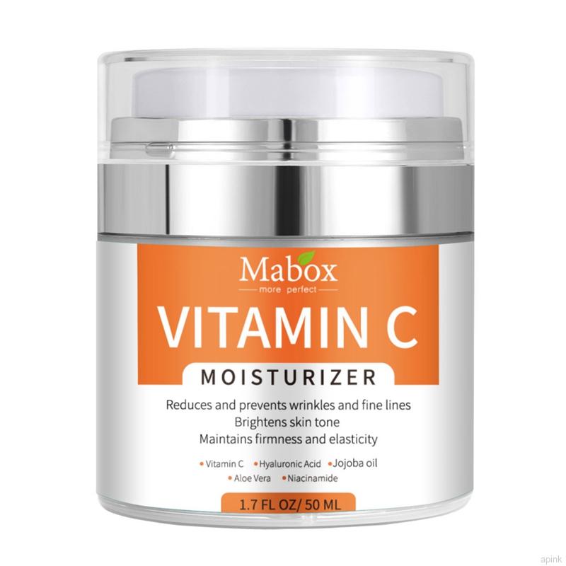 Kem Vitamin C Mabox Dưỡng Ẩm Sáng Da Chống Nếp Nhăn 50ml