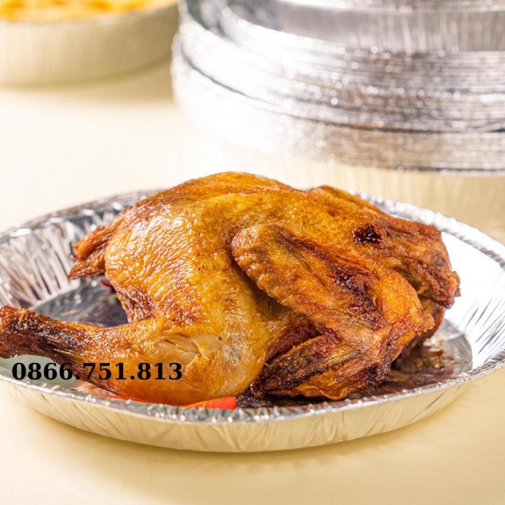 Khay giấy bạc để thực phẩm, dụng cụ nướng đồ ăn tiện ích
