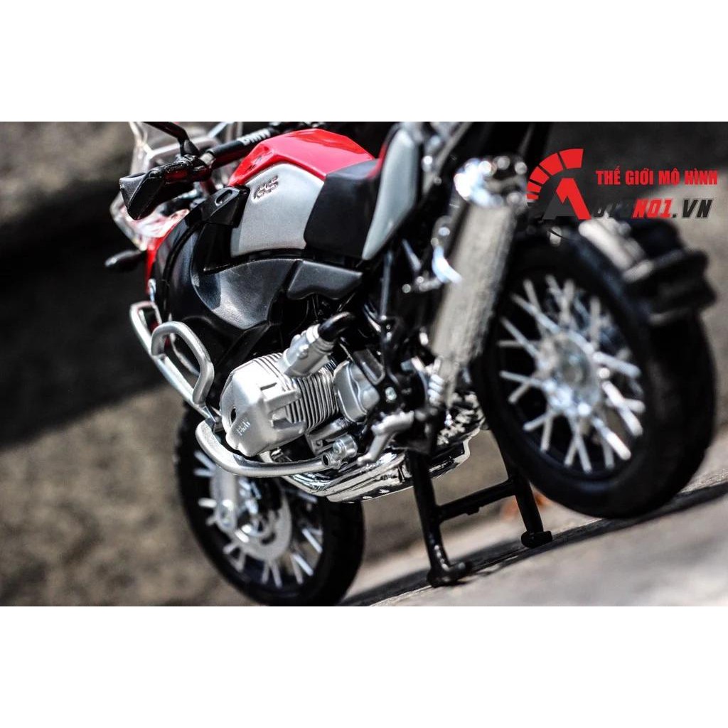 MÔ HÌNH BMW R1200GS RED BLACK 1:12 MAISTO 4530