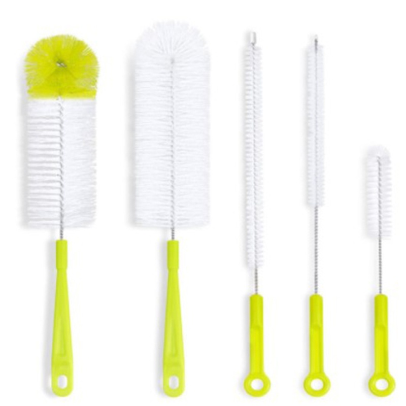 Bộ 5 Cọ Vệ Sinh Bình Nước Với Tay Cầm Dài Tiện Dụng