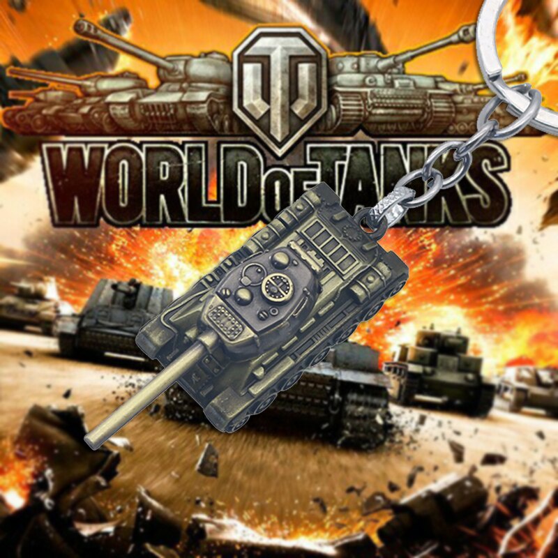 Móc Khóa Hình Xe Tăng Wett World Of Tanks 46G 3D