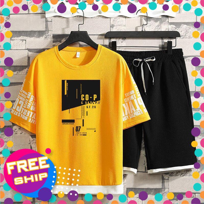Bộ Nam Hè Cao Cấp Bộ Nam Ccop Chất Thun Lạnh Cao Cấp 5 Màu Phong Cách Hàn Quốc | BigBuy360 - bigbuy360.vn