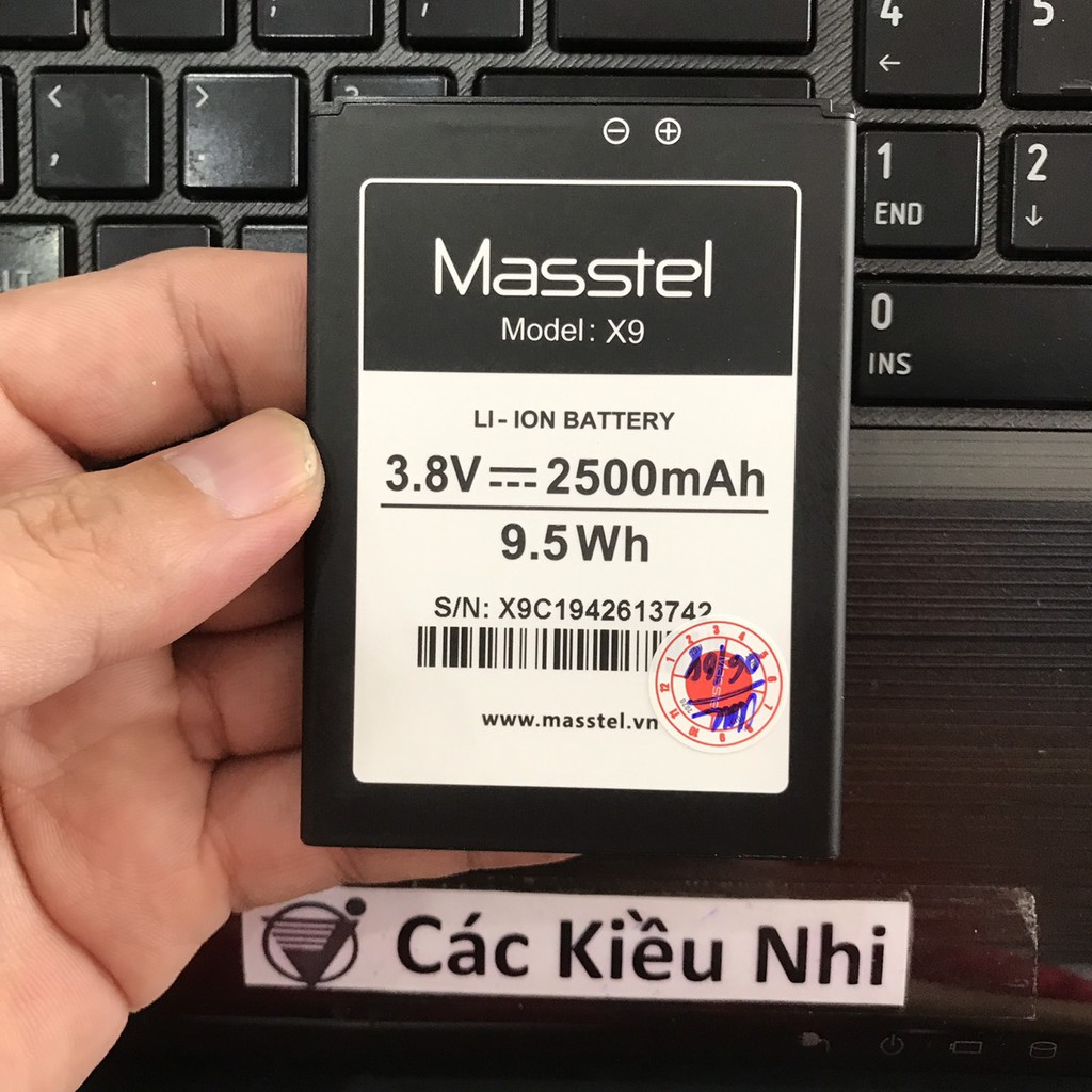 Pin Masstel | Masstel X1 | Masstel X3 | Masstel X5 | Masstel X6 | Masstel X8 | Masstel X9 | Bộ sạc cóc cáp