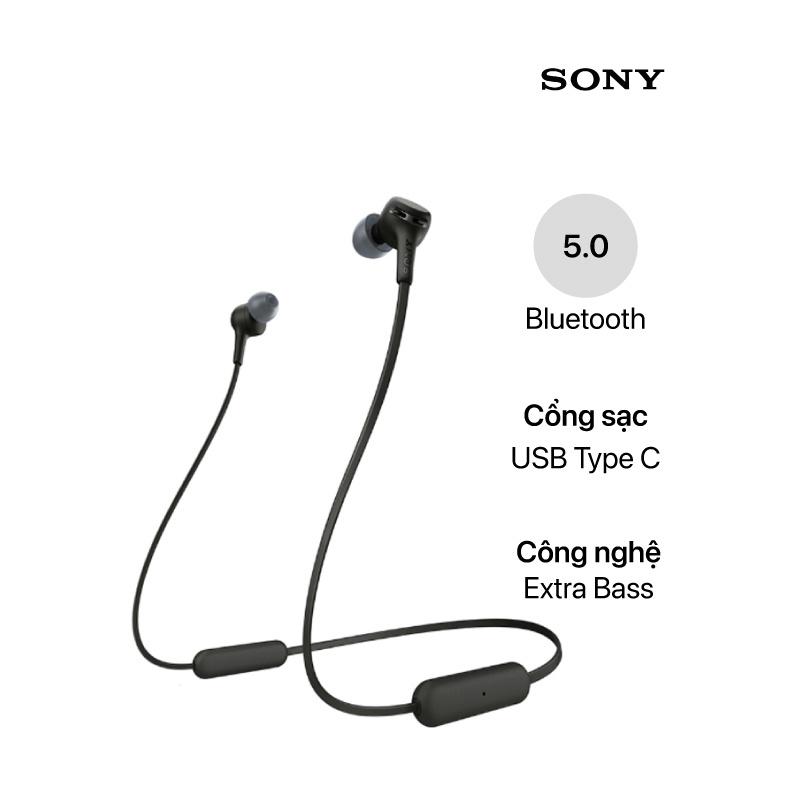 Tai Nghe Bluetooth Sony Extrabass WI-XB400 Bảo Hành Chính Hãng 1 Năm