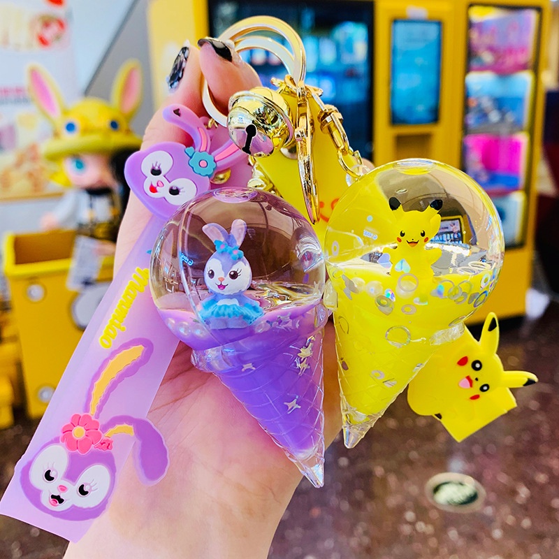 Móc Khóa Hình Búp Bê Pikachu Dễ Thương Sáng Tạo