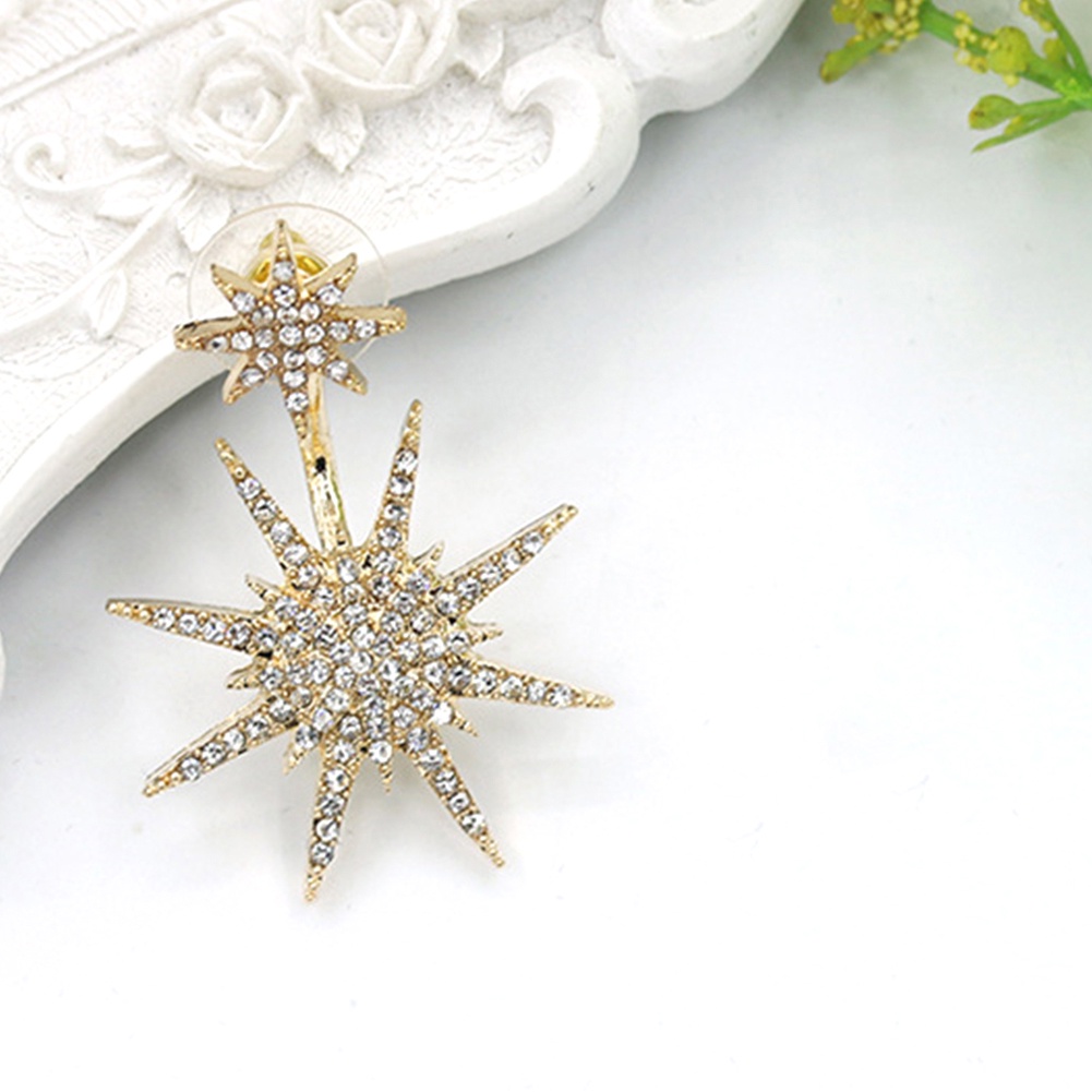 Bông tai nữ trang dáng dài phong cách độc đáo